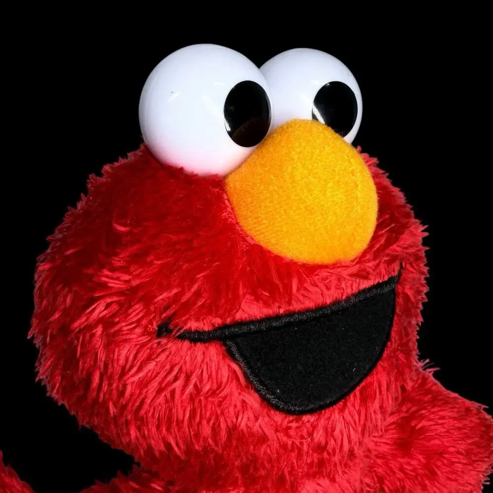 Sesame Street Elmo Plush 10 In Sound Works 2020 Hasbro Toy Red